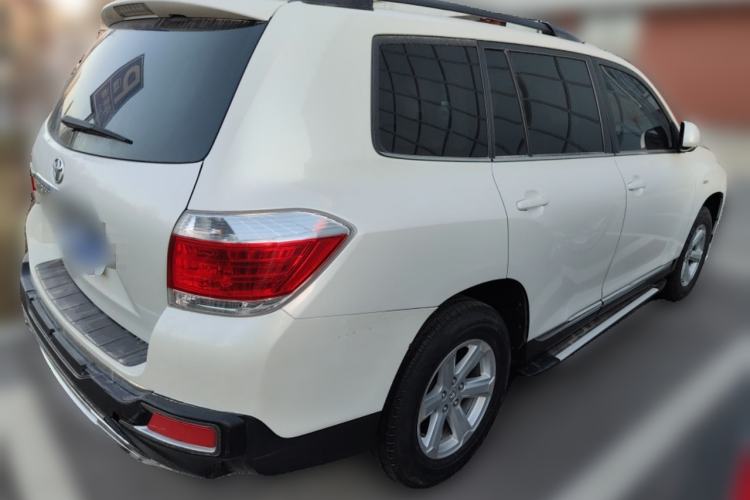 Used Toyota Highlander 2012 2.7L 2WD 5-Seater Elite Edition Rear Right 45 Deg
