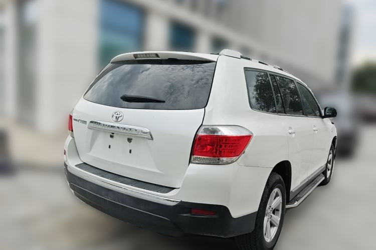 Used Toyota Highlander 2012 2.7L 2WD 5-Seater Elite Edition Rear Right 45 Deg