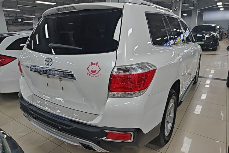 Used Toyota Highlander 2012 2.7L 2WD 5-Seater Elite Edition Rear Right 45 Deg