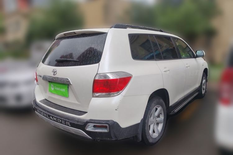 Used Toyota Highlander 2012 2.7L 2WD 5-Seater Elite Edition Rear Right 45 Deg
