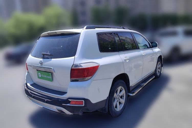 Used Toyota Highlander 2012 2.7L 2WD 5-Seater Elite Edition Rear Right 45 Deg