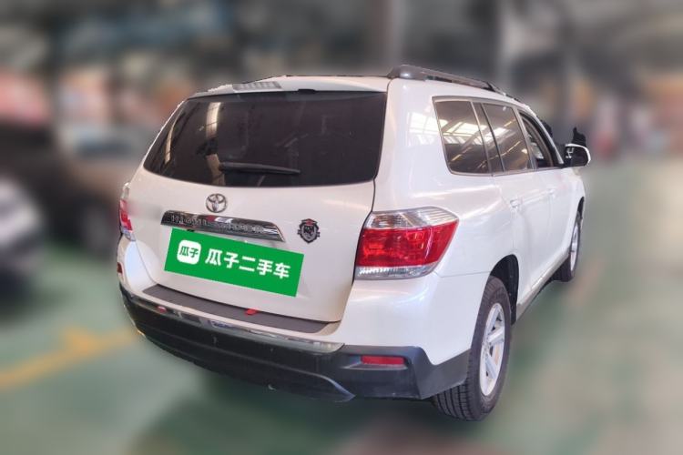 Used Toyota Highlander 2012 2.7L 2WD 5-Seater Elite Edition Rear Right 45 Deg
