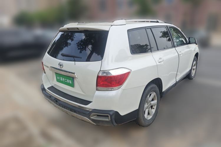 Used Toyota Highlander 2012 2.7L Two-Wheel Drive 7-Seater Elite Edition Rear Right 45 Deg