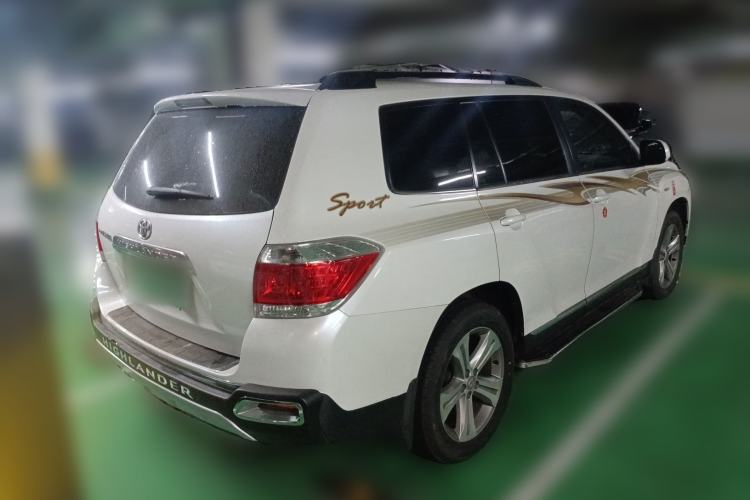 Used Toyota Highlander 2012 2.7L Two-Wheel Drive 7-Seater Luxury Edition Rear Right 45 Deg