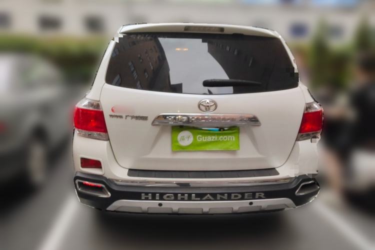 Used Toyota Highlander 2012 2.7L 2WD 5-Seater Elite Edition Rear
