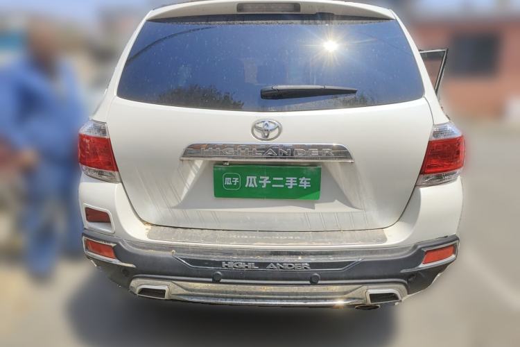Used Toyota Highlander 2012 2.7L 2WD 5-Seater Elite Edition Rear