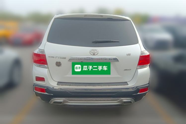 Used Toyota Highlander 2012 2.7L 2WD 5-Seater Elite Edition Rear