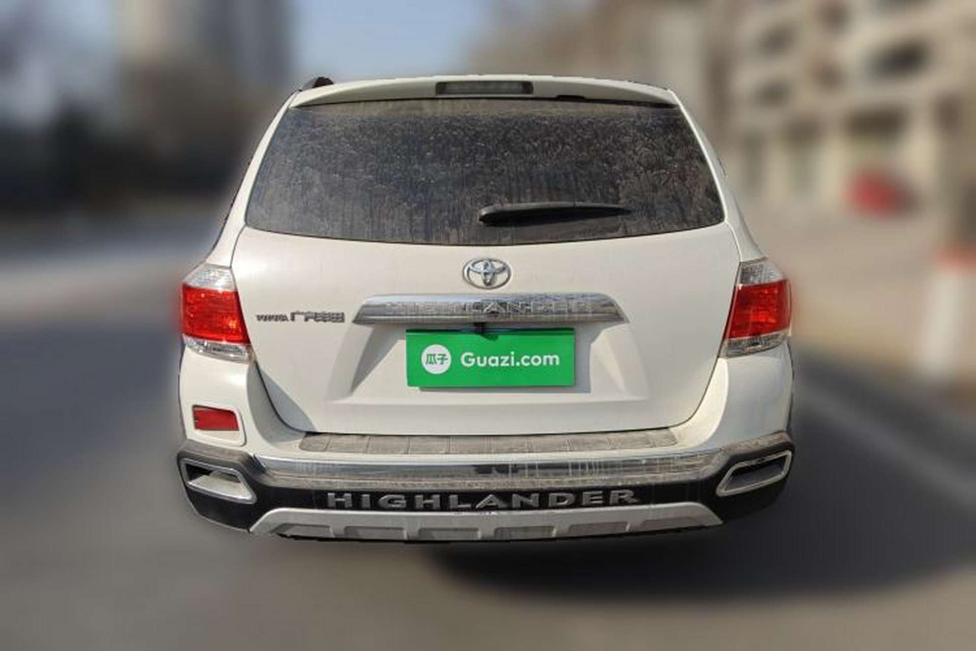 Used Toyota Highlander 2012 2.7L 2WD 5-Seater Elite Edition Rear