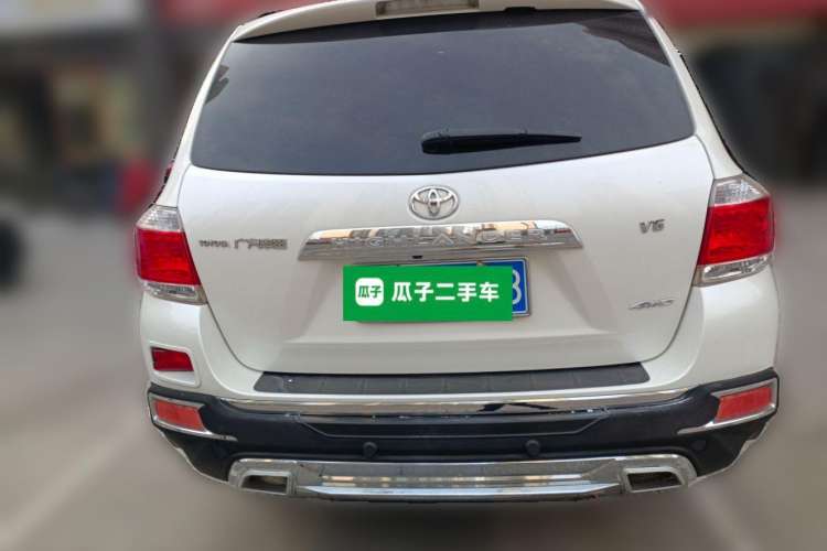 Used Toyota Highlander 2012 3.5L 4x4 7-Seater Luxury Edition with Navigation Rear
