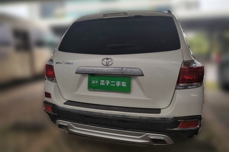 Used Toyota Highlander 2012 2.7L Two-Wheel Drive 7-Seater Elite Edition Rear
