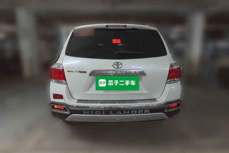 Used Toyota Highlander 2012 2.7L Two-Wheel Drive 7-Seater Elite Edition Rear