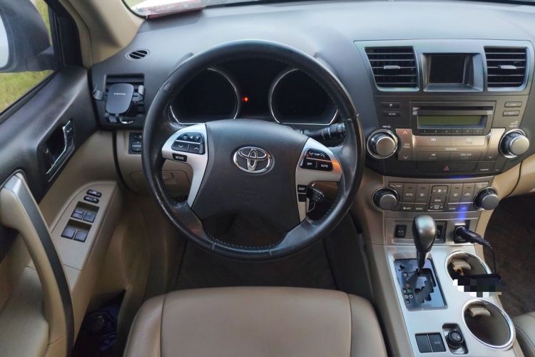 Used Toyota Highlander 2012 2.7L Two-Wheel Drive 7-Seater Luxury Edition Steering Wheel