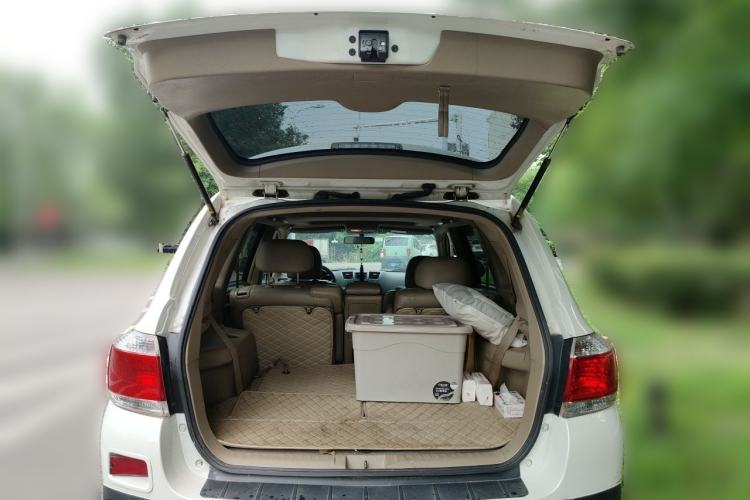 Used Toyota Highlander 2012 2.7L Two-Wheel Drive 7-Seater Luxury Edition Trunk