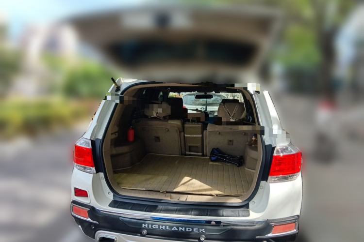 Used Toyota Highlander 2012 2.7L 2WD 5-Seater Elite Edition Trunk