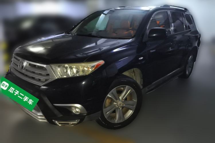 Used Toyota Highlander 2013 2.7L Two-Wheel Drive 7-Seater Zijin Edition Guazi used car, China used car export, Used car for sale, Used cars, Cheapest cars for sale
