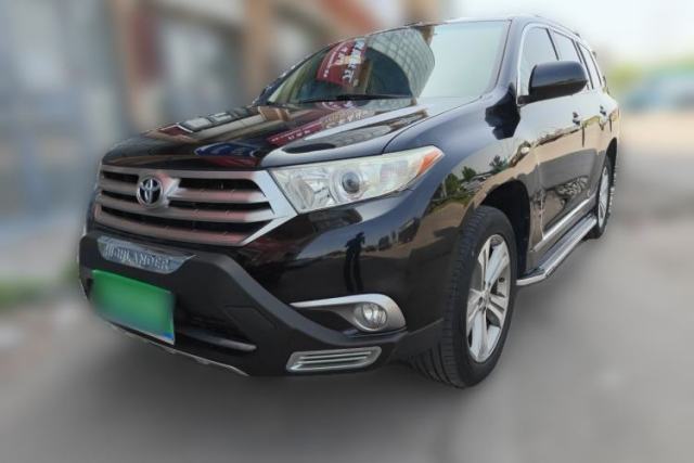 Used Toyota Highlander 2013 2.7L Two-Wheel Drive 5-Seater Purple Gold Edition