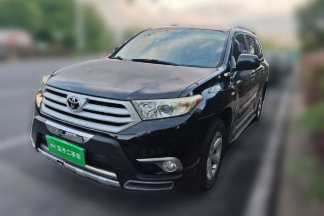 Used Toyota Highlander 2013 2.7L Two-Wheel Drive 5-Seater Purple Gold Edition