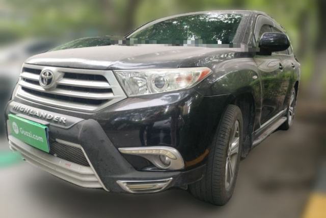 Used Toyota Highlander 2013 2.7L Two-Wheel Drive 7-Seater Zijin Edition