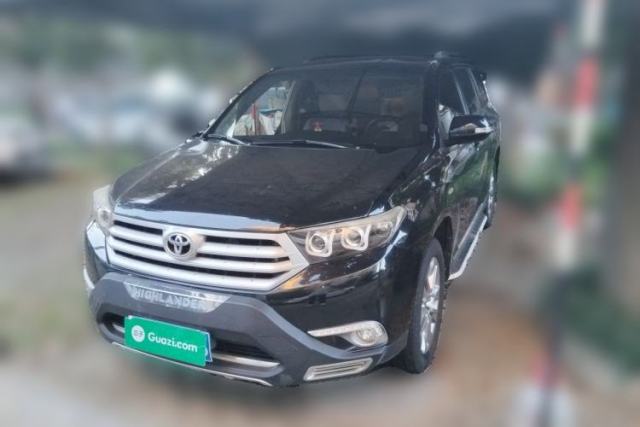 Used Toyota Highlander 2013 2.7L Two-Wheel Drive 5-Seater Purple Gold Edition