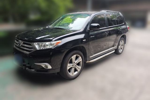 Used Toyota Highlander 2013 2.7L Two-Wheel Drive 5-Seater Purple Gold Edition