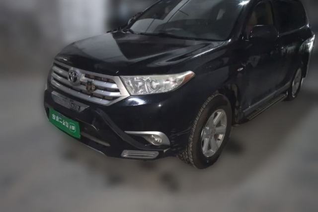 Used Toyota Highlander 2013 2.7L Two-Wheel Drive 5-Seater Purple Gold Edition
