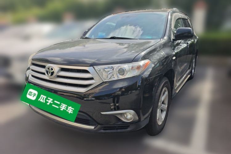 Used Toyota Highlander 2013 2.7L Two-Wheel Drive 5-Seater Purple Gold Edition Guazi used car, China used car export, Used car for sale, Used cars, Cheapest cars for sale