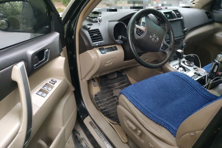 Used Toyota Highlander 2013 2.7L Two-Wheel Drive 7-Seater Zijin Edition Driver Seat