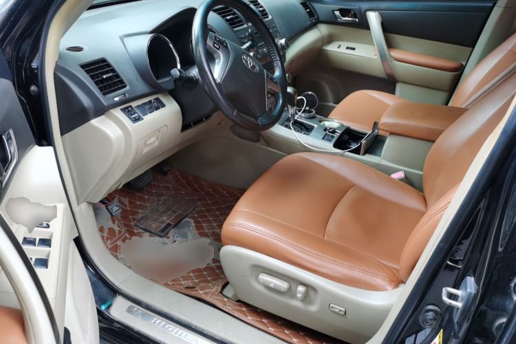 Used Toyota Highlander 2013 2.7L Two-Wheel Drive 7-Seater Zijin Edition Driver Seat