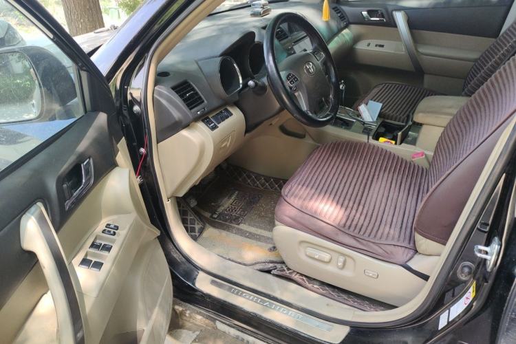 Used Toyota Highlander 2013 2.7L Two-Wheel Drive 7-Seater Zijin Edition Driver Seat
