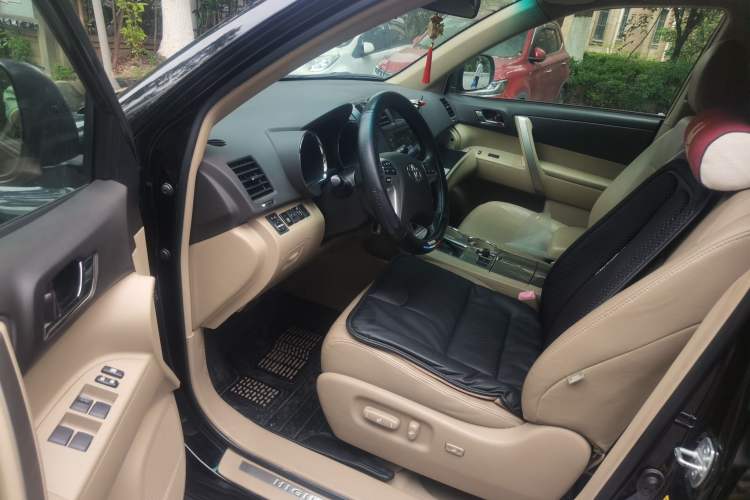 Used Toyota Highlander 2013 2.7L Two-Wheel Drive 7-Seater Zijin Edition Driver Seat