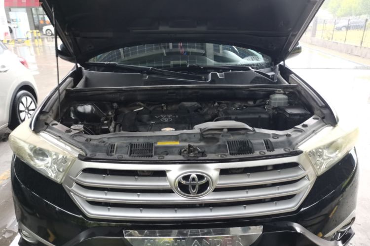 Used Toyota Highlander 2013 2.7L Two-Wheel Drive 7-Seater Zijin Edition Engine Bay