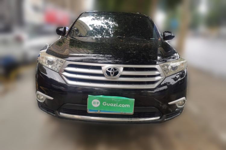 Used Toyota Highlander 2013 2.7L Two-Wheel Drive 5-Seater Purple Gold Edition Front