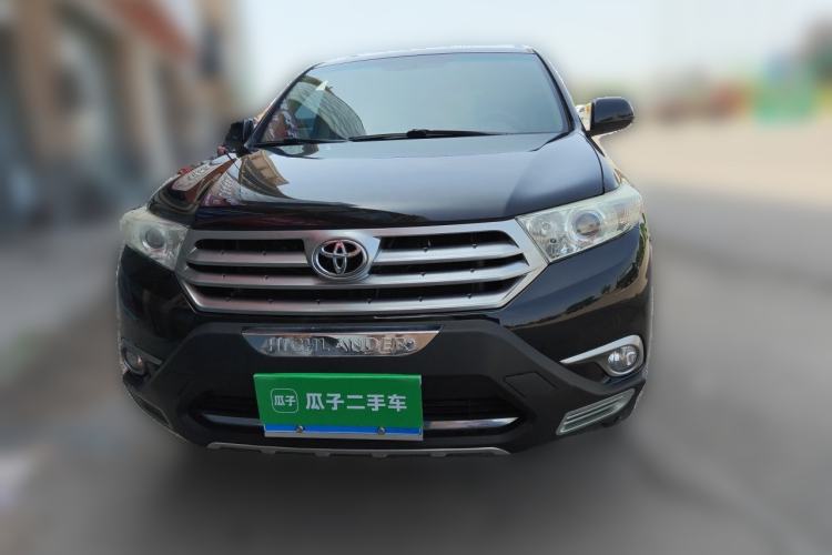 Used Toyota Highlander 2013 2.7L Two-Wheel Drive 5-Seater Purple Gold Edition Front