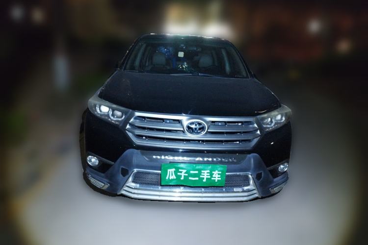 Used Toyota Highlander 2013 2.7L Two-Wheel Drive 7-Seater Zijin Edition Front