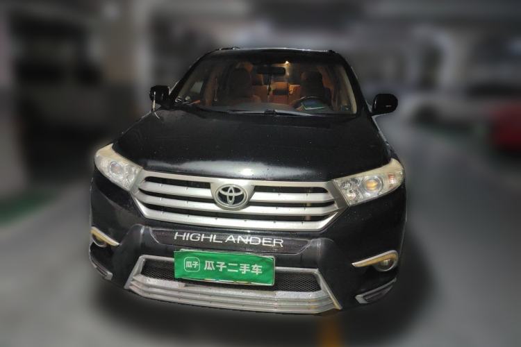 Used Toyota Highlander 2013 2.7L Two-Wheel Drive 5-Seater Purple Gold Edition Front