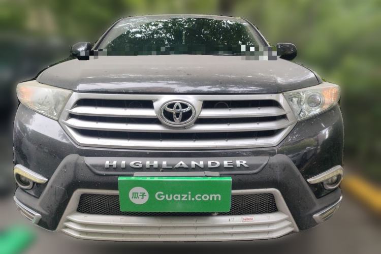 Used Toyota Highlander 2013 2.7L Two-Wheel Drive 7-Seater Zijin Edition Front