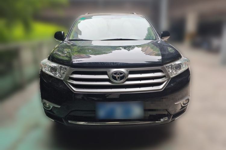 Used Toyota Highlander 2013 2.7L Two-Wheel Drive 5-Seater Purple Gold Edition Front