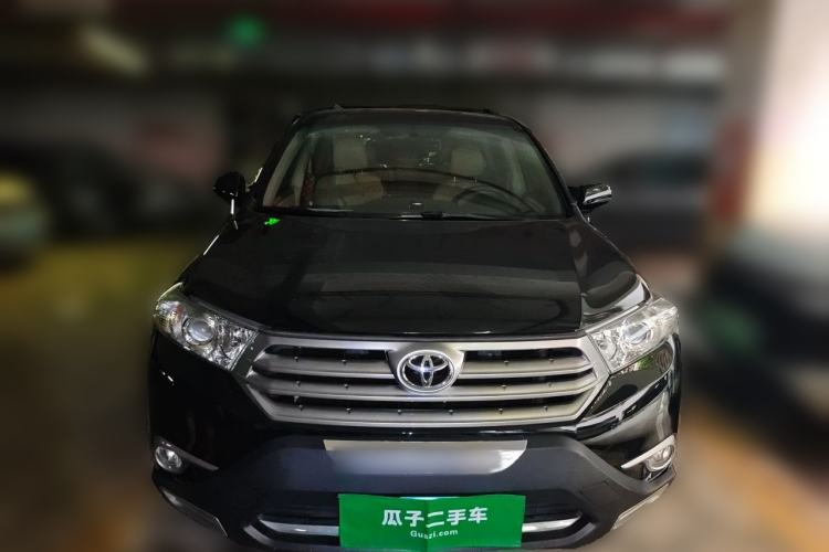 Used Toyota Highlander 2013 2.7L Two-Wheel Drive 5-Seater Purple Gold Edition Front