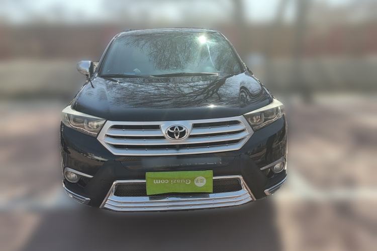 Used Toyota Highlander 2013 2.7L Two-Wheel Drive 5-Seater Purple Gold Edition Front