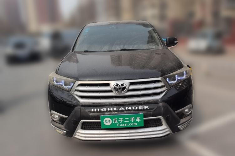 Used Toyota Highlander 2013 2.7L Two-Wheel Drive 7-Seater Zijin Edition Front