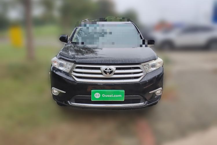 Used Toyota Highlander 2013 2.7L Two-Wheel Drive 5-Seater Purple Gold Edition Front