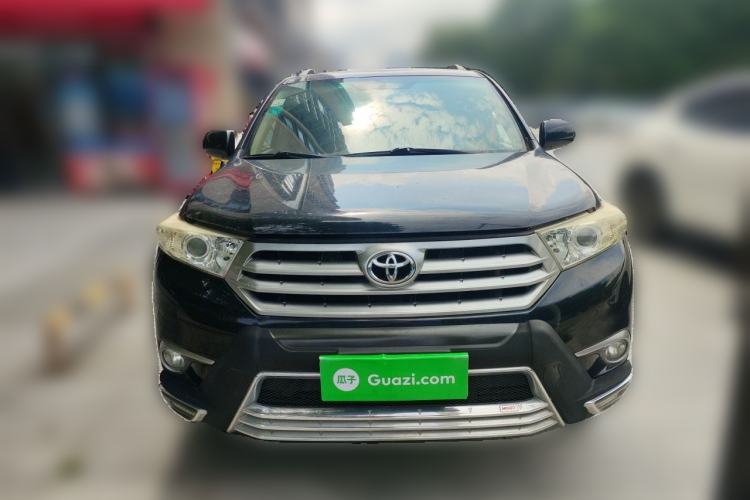 Used Toyota Highlander 2013 2.7L Two-Wheel Drive 5-Seater Purple Gold Edition Front