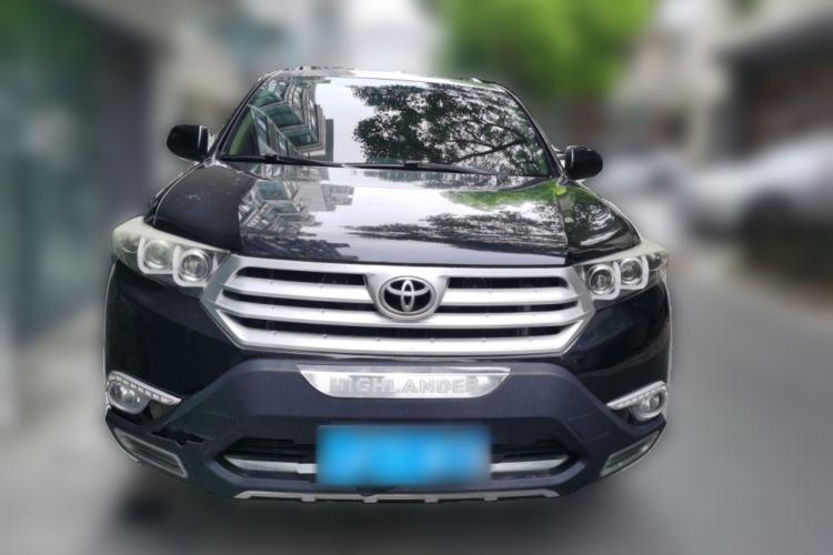 Used Toyota Highlander 2013 2.7L Two-Wheel Drive 7-Seater Zijin Edition Front