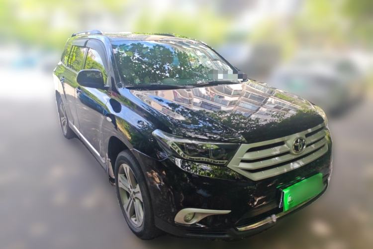 Used Toyota Highlander 2013 2.7L Two-Wheel Drive 7-Seater Zijin Edition Front Right 45 Deg