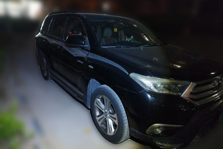 Used Toyota Highlander 2013 2.7L Two-Wheel Drive 7-Seater Zijin Edition Front Right 45 Deg