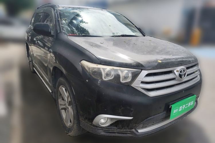Used Toyota Highlander 2013 2.7L Two-Wheel Drive 7-Seater Zijin Edition Front Right 45 Deg