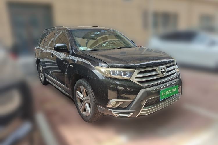 Used Toyota Highlander 2013 2.7L Two-Wheel Drive 7-Seater Zijin Edition Front Right 45 Deg