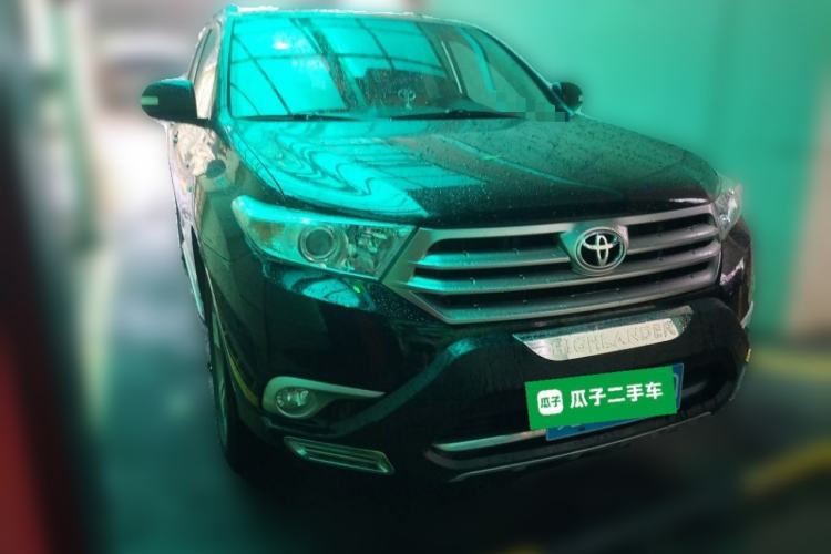 Used Toyota Highlander 2013 2.7L Two-Wheel Drive 7-Seater Zijin Edition Front Right 45 Deg