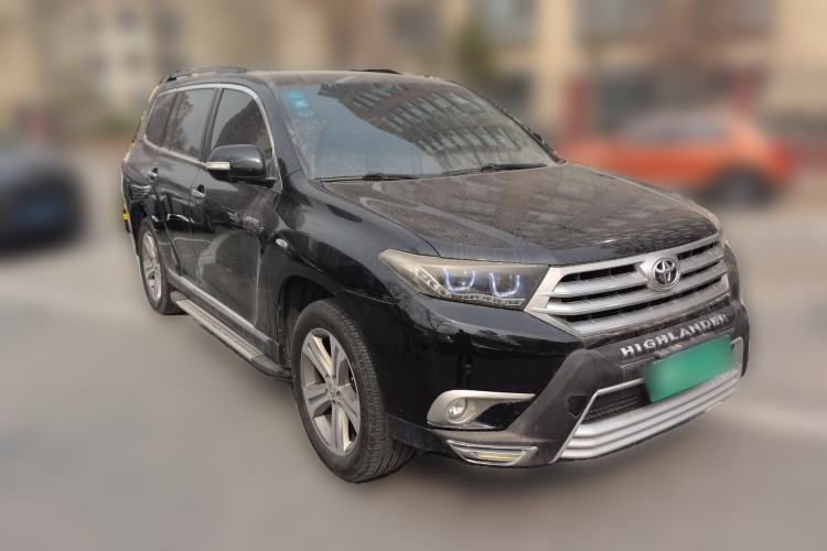 Used Toyota Highlander 2013 2.7L Two-Wheel Drive 7-Seater Zijin Edition Front Right 45 Deg