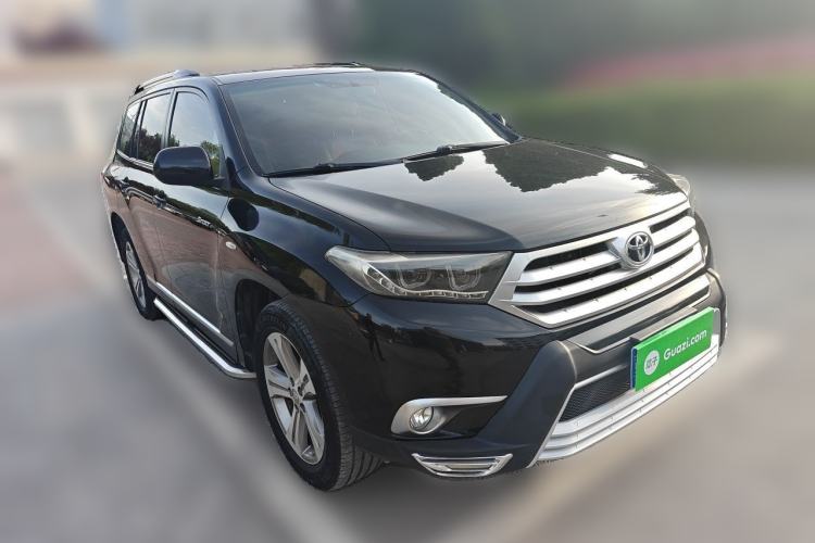 Used Toyota Highlander 2013 2.7L Two-Wheel Drive 7-Seater Zijin Edition Front Right 45 Deg